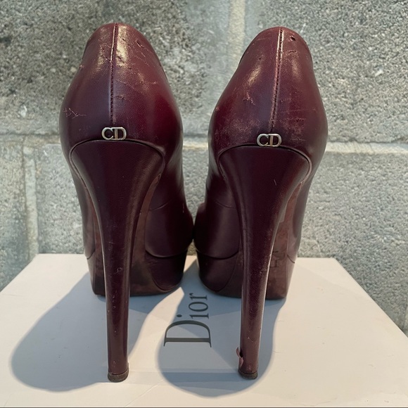 Dior Peep-toe Platform Pumps - Picture 6 of 9